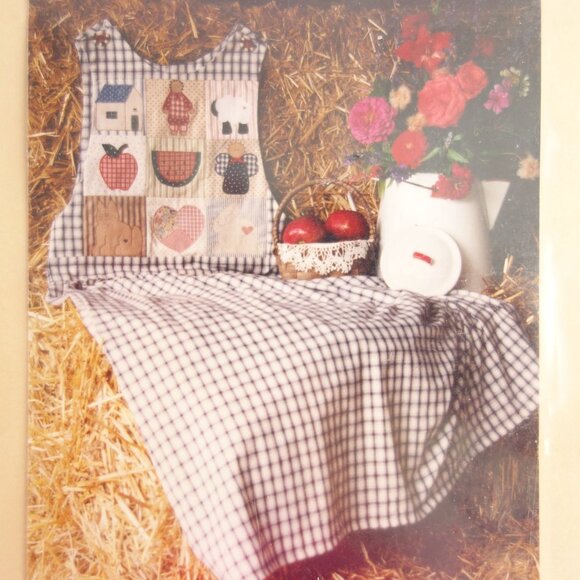 Vintage 1989 Peace Creek Collections Country Sampler Jumper Pattern Adult S-M-L - Picture 2 of 4